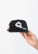 Queen City snapback hat "Black"